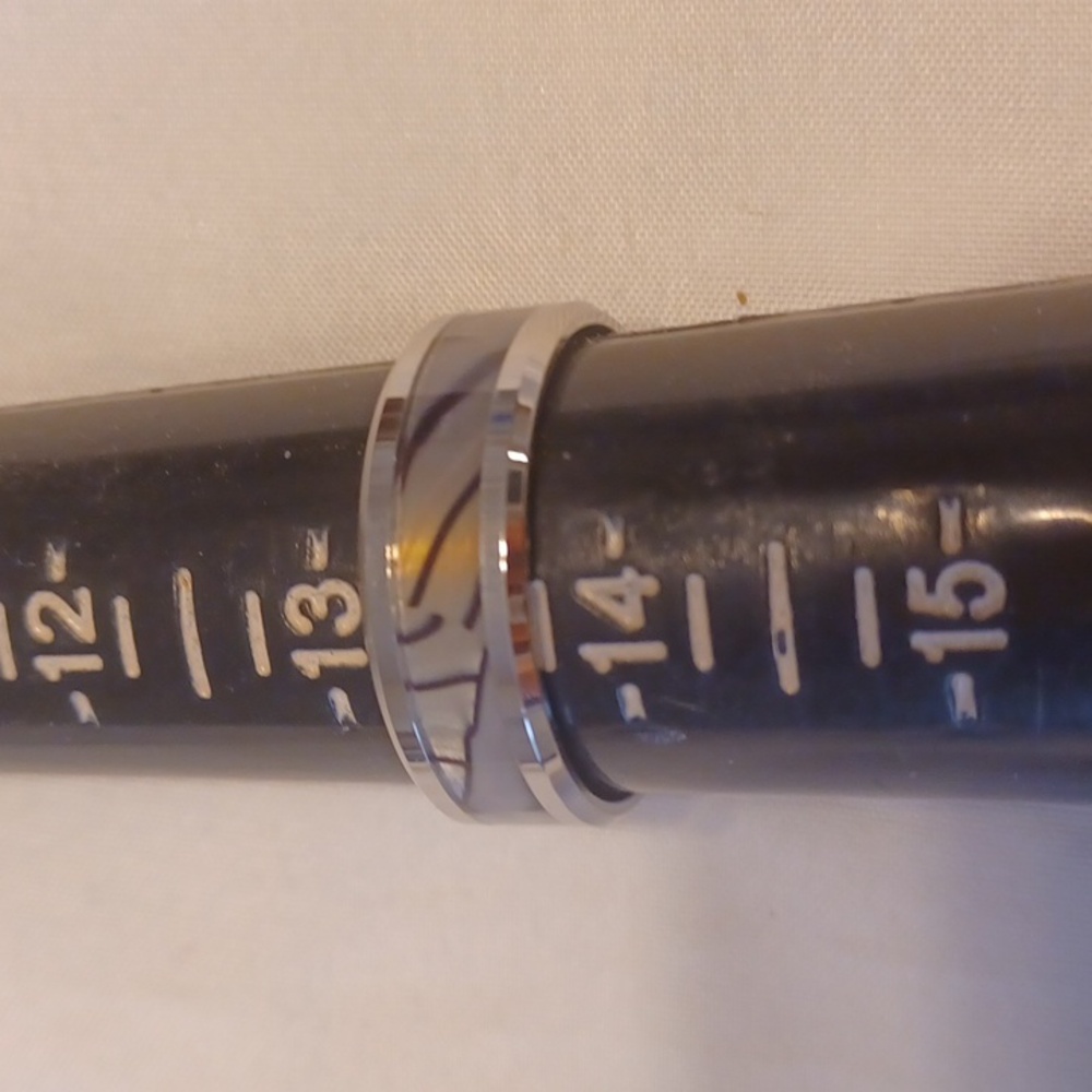 Nwt men's stainless steel size 13 ring